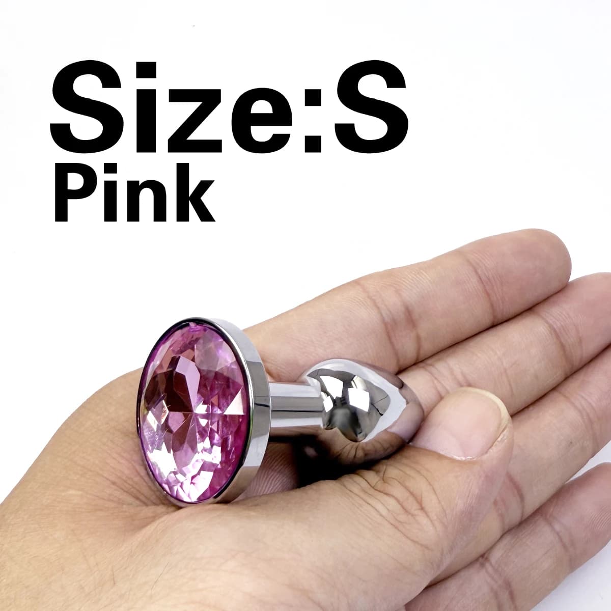 Plug Anal en métal, Base de bijoux en acier inoxydable pour débutant, Mini godemichet Anal, Massage