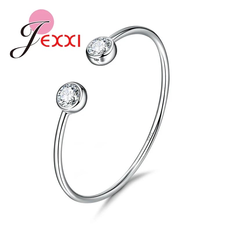 Nouvelle marque Design mode femmes 925 bijoux en argent Sterling CZ 925 Bracelet en argent Sterling