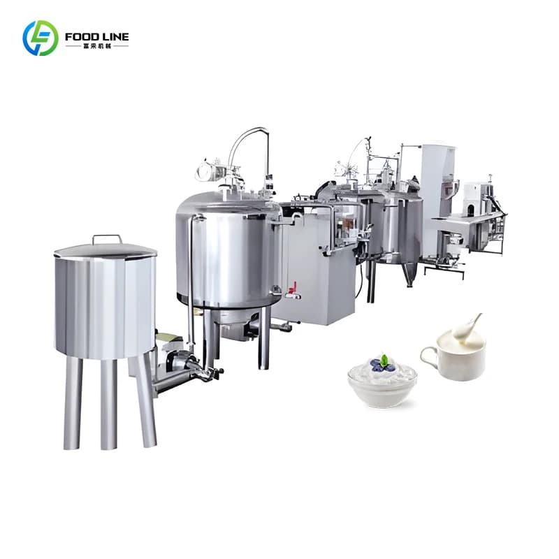 Machine de traitement du yaourt entièrement automatique FL Yogurt, ligne de production de yaourt lai