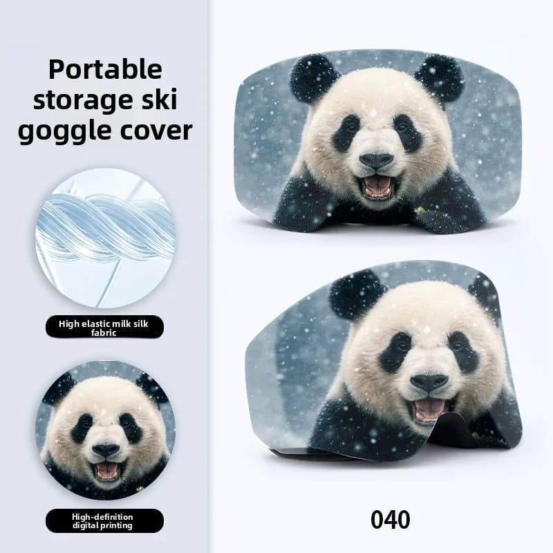 Housse de protection pour lunettes de Ski, anti-rayures, pour lunettes de snowboard, élastique, pour