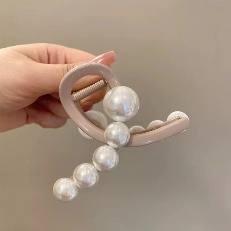 Pinces à cheveux en perles minimalistes pour femmes et filles, épingle à cheveux Grip, vêtements de