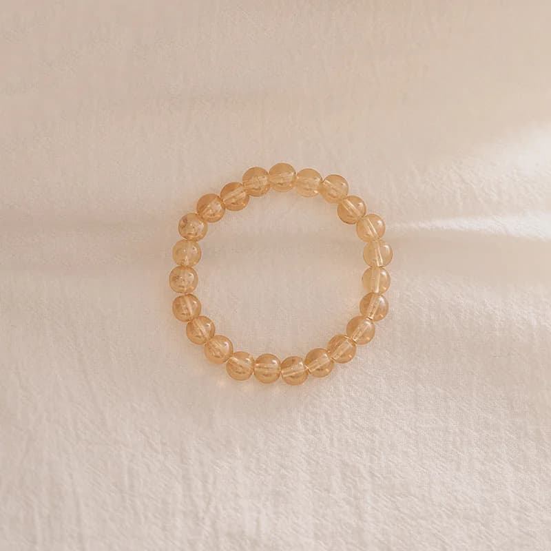Simple Elastic Bracelets For Women Adjustable Beads Bracelet Girls DIY Handmade Jewelry Student Gift