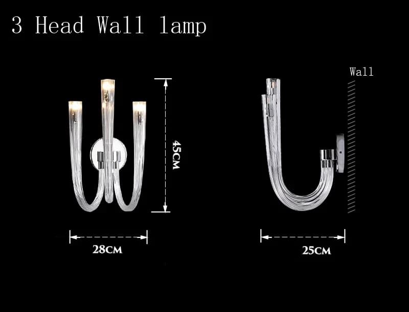 Plafonnier LED en verre au design de luxe, éclairage d'intérieur, luminaire décoratif de plafond, id