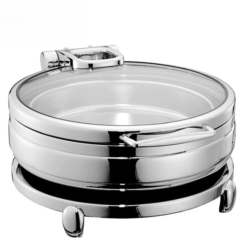 Chauffage thermique rond à induction fantaisie décoratif pour hot pot doré