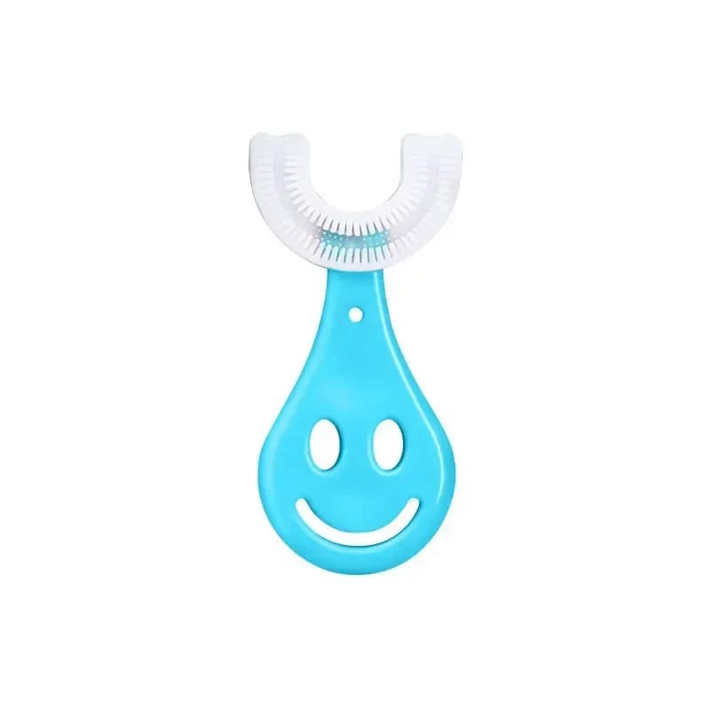 Brosse à dents en Silicone pour bébé, 360 degrés, en forme de U, anneaux de dentition, soins dentair