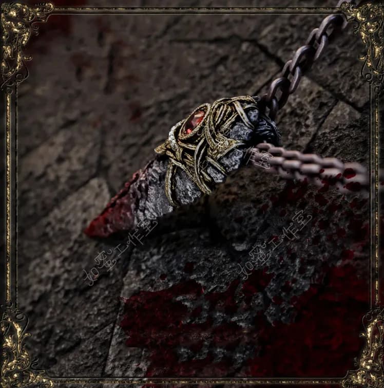 Elden méthode anneau amulette griffe animale pendentif collier jeu d'animation pendentif collier per