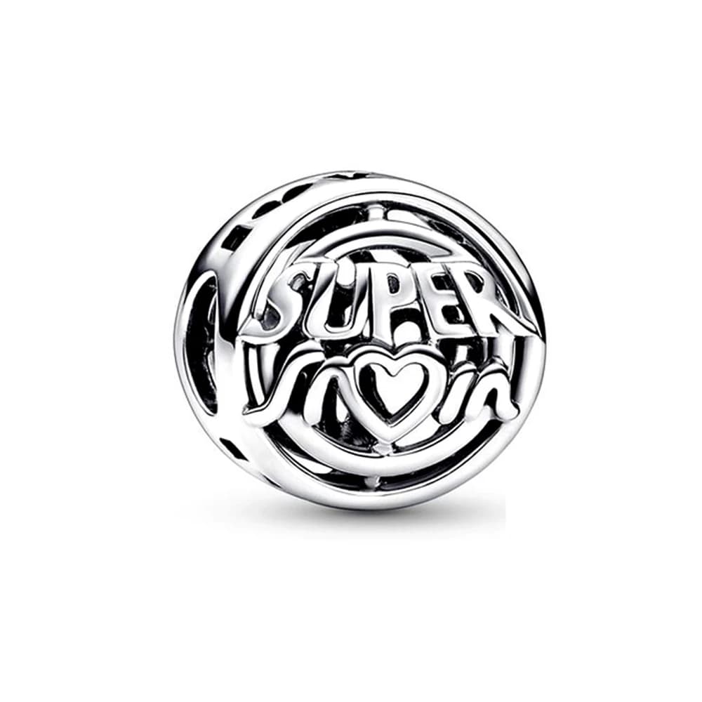 Nouveau 925 argent divers sport basket-ball football pendentifs breloques perles ajustement Original