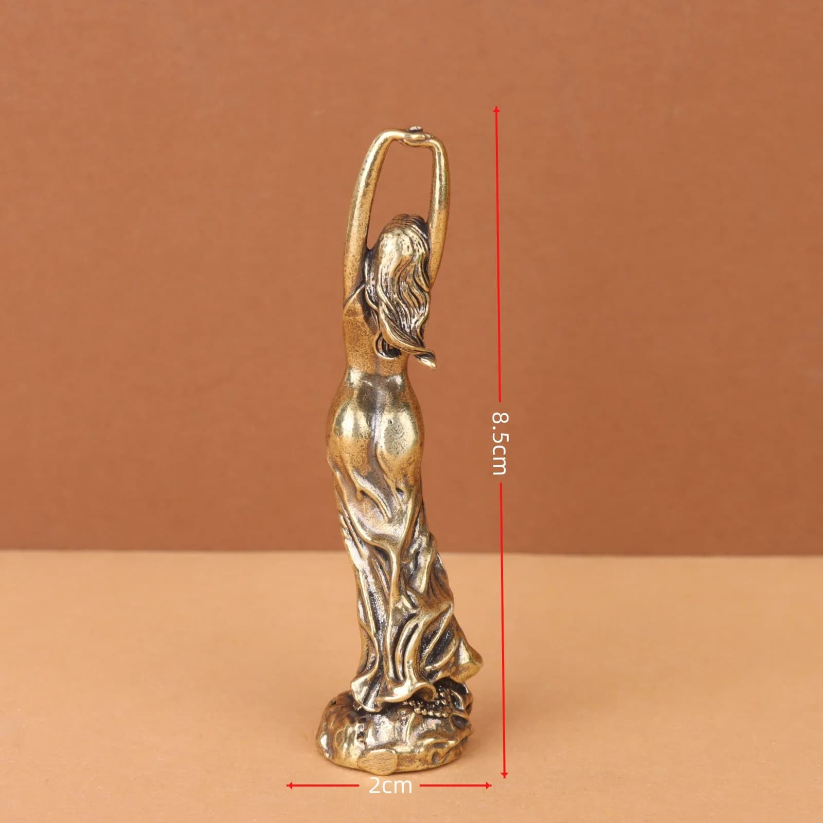 Statuette de déesse sur pied, décoration d'intérieur, artisanat féerique, ornement de déesse pour sa