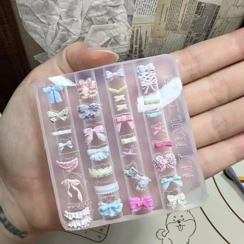 Adorable moule à ongles de dessin animé de canard en Silicone 3D avec Accent d'arc pour décor de man