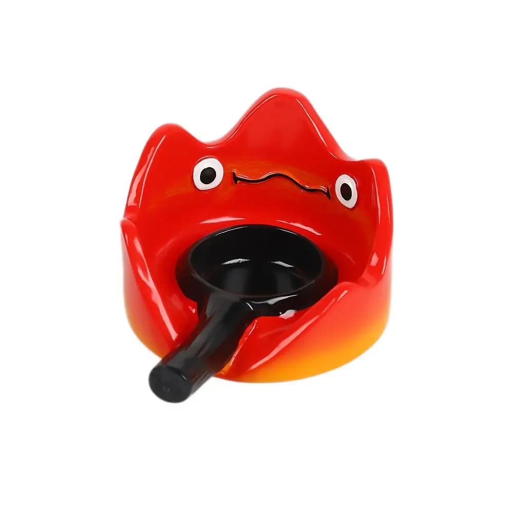 Calcifer-Aromathérapie de bureau d'artisanat de résine de flamme ci-après, décoration de salon de ba