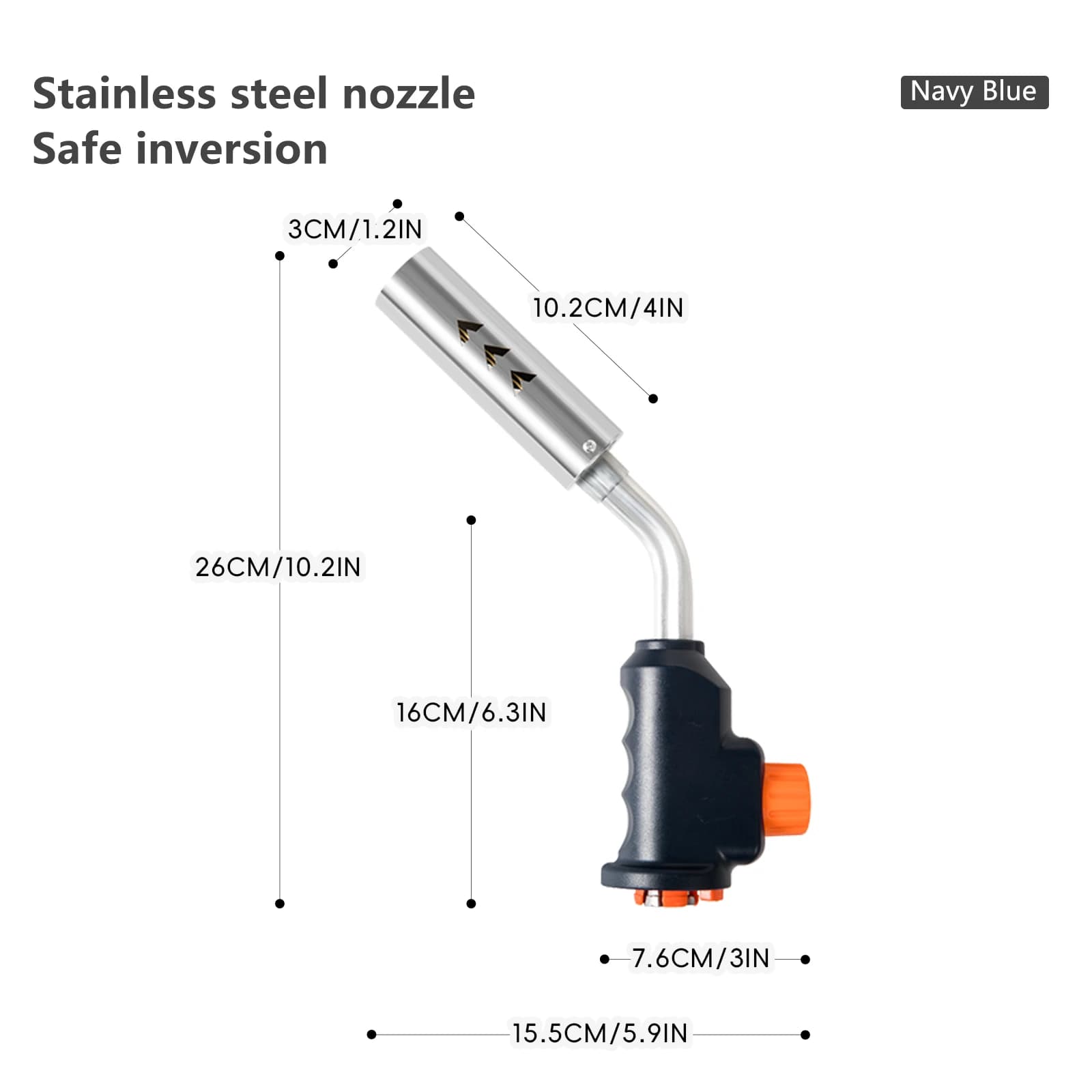 BISINNA – bidon de gaz Butane en acier inoxydable, chalumeau Portable pour la cuisson à domicile, al