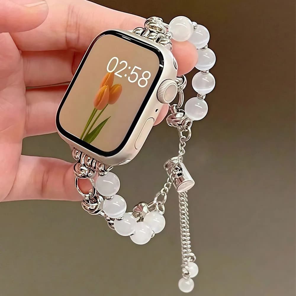 Bijoux de mode, bracelet en métal pour Apple Watch 11/10 46mm 42mm Ultra 3 49mm, bracelet pour iWatc