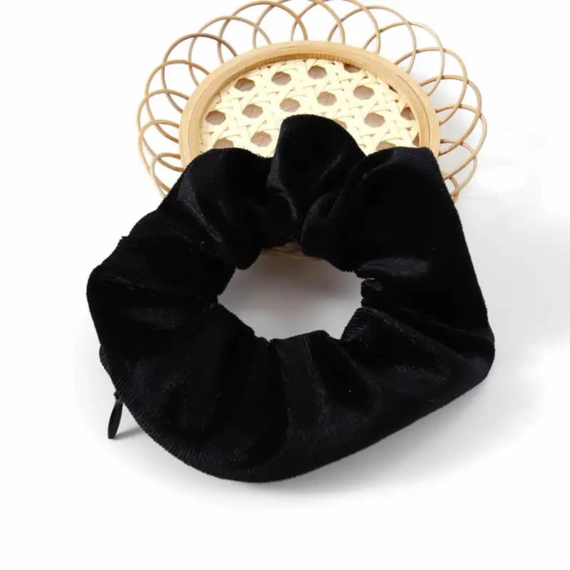 Portable ⁣ Sight Secret – cravate à cheveux cachée, mallette de rangement sûre, chouchou avec fermet