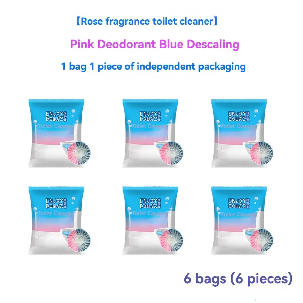 Comprimés de nettoyage de cuvette de toilette longue durée, technologie de libération durable pour l