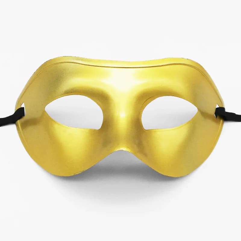 Masque de carnaval masque de mascarade réglable masque de bal élégant pour Halloween carnaval mariag