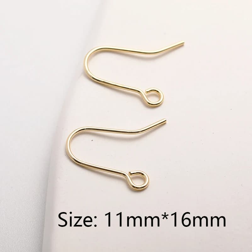 Pendentifs à main en laiton plaqué or 14K, bijoux Hamsa en métal pour la fabrication de boucles d'or