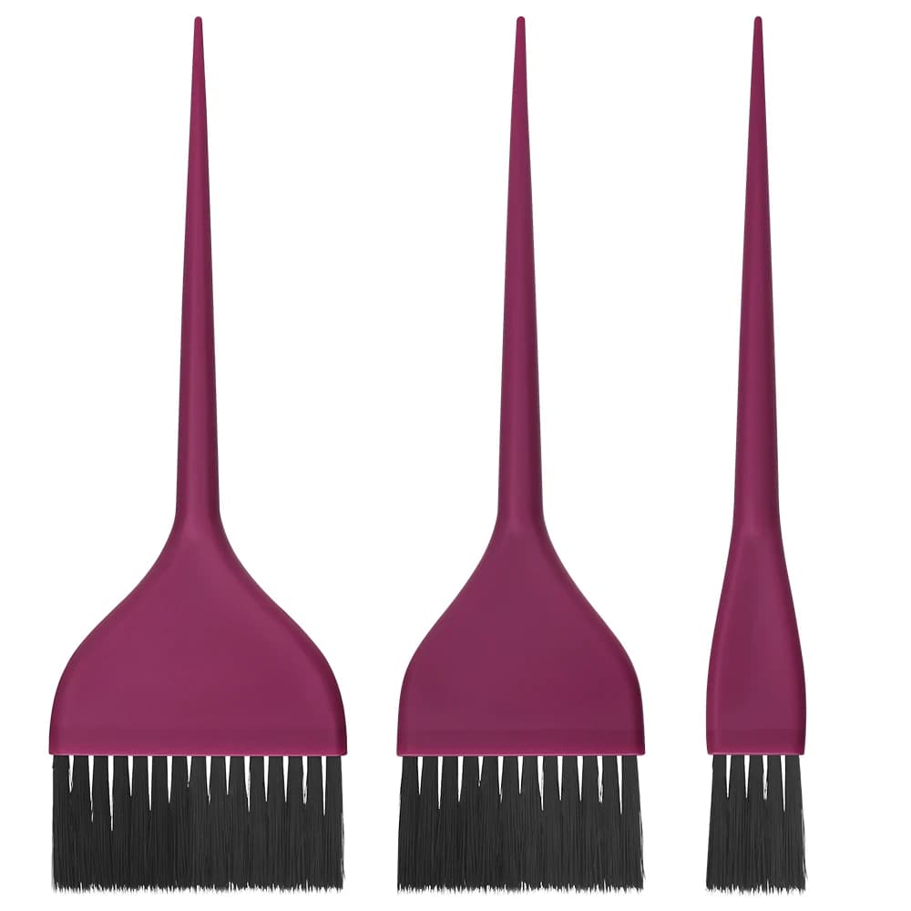 Brosse applicateur de coloration pour cheveux, peigne de coiffure moelleux, outils de barbier, acces