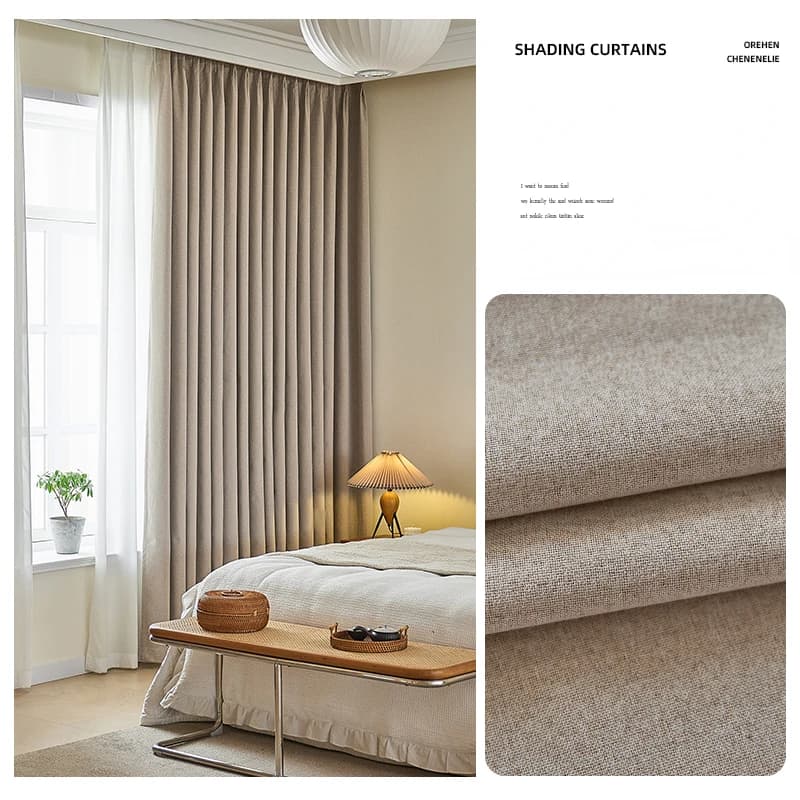 Rideaux occultants pour chambre à coucher et baie vitrée, rideaux insonorisés, rideaux de fenêtre du