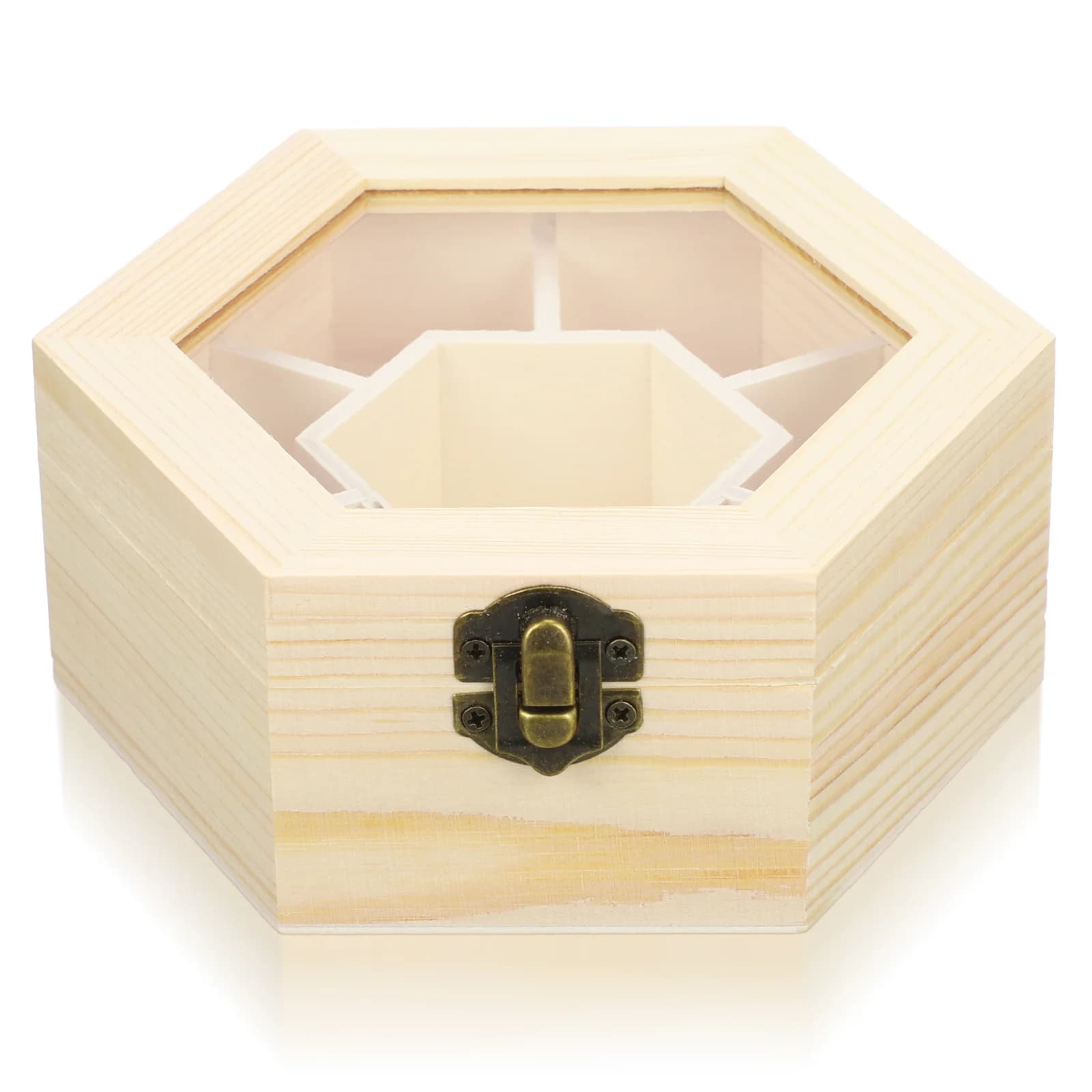 Boîte à bijoux, coffre de rangement, boîtes artisanales non finies, boîtes en bois DIY, présentoir h