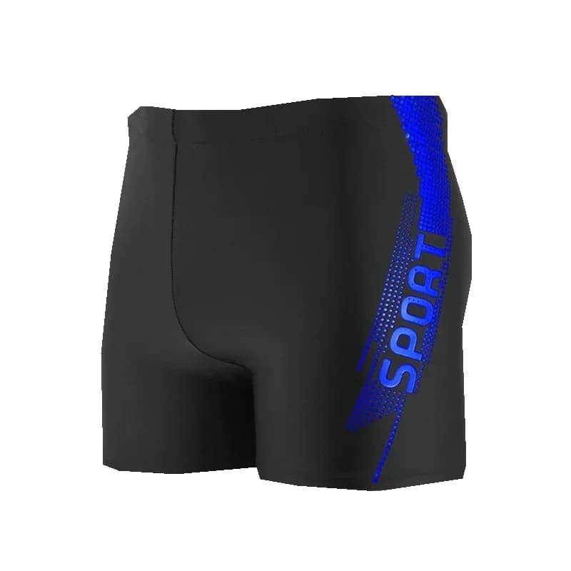 Maillot de bain thermique pour homme grande taille, coupe ample, à séchage rapide, anti-embarras, po