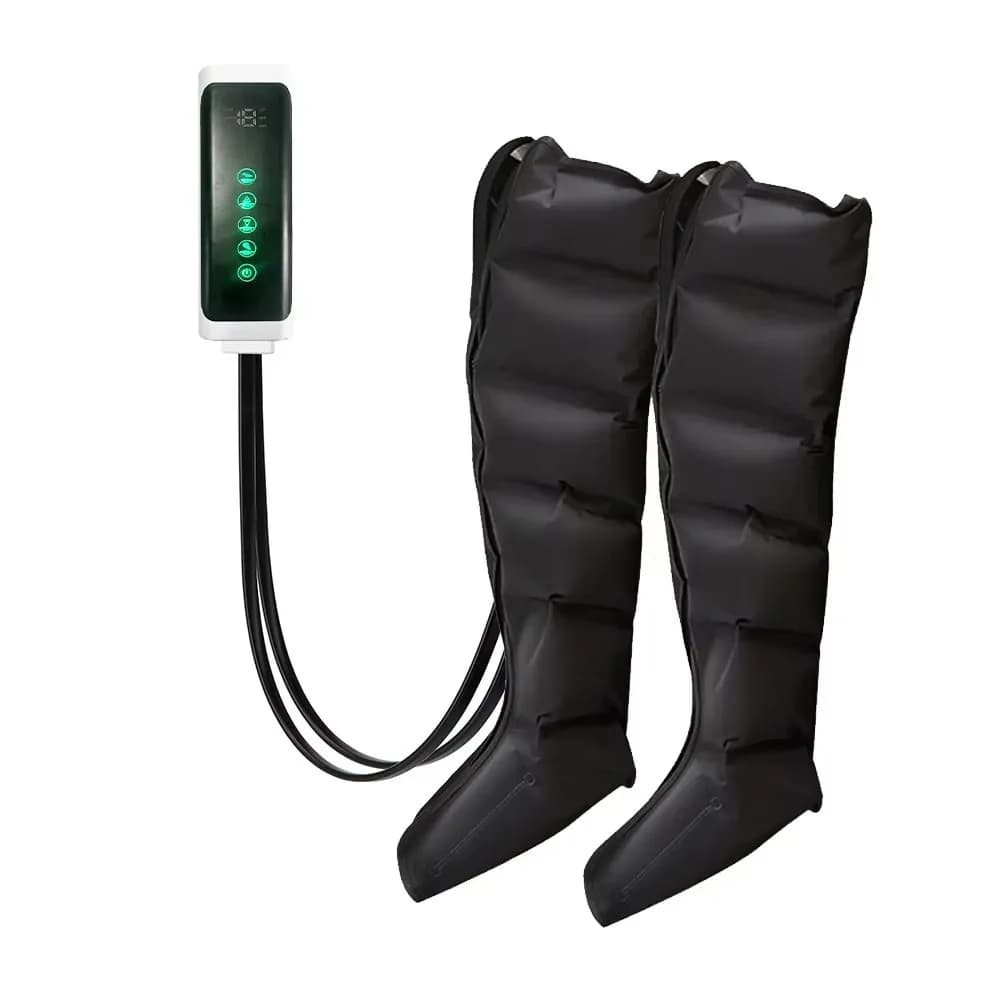 6 bottes de massage à compression d'air airbag bottes pneumatiques utilisées pour la circulation et