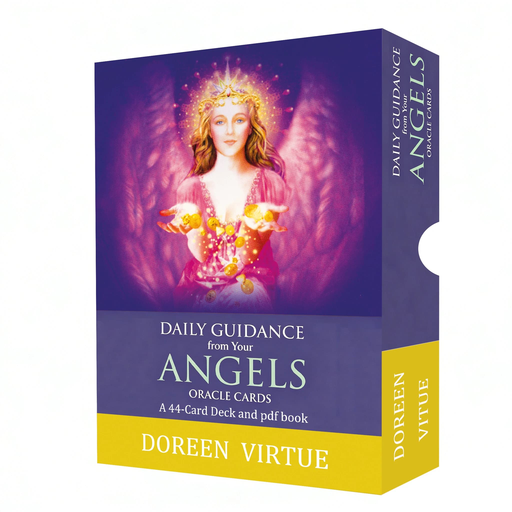 Cartes Oracle de guidance quotidienne – 44 cartes inspirantes pour l'énergie positive, la guidance s