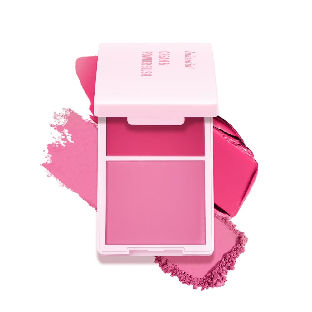 Blush Juvia's crème poudre mat Blush maquillage Rose Pan longue durée portant un pigment élevé natur