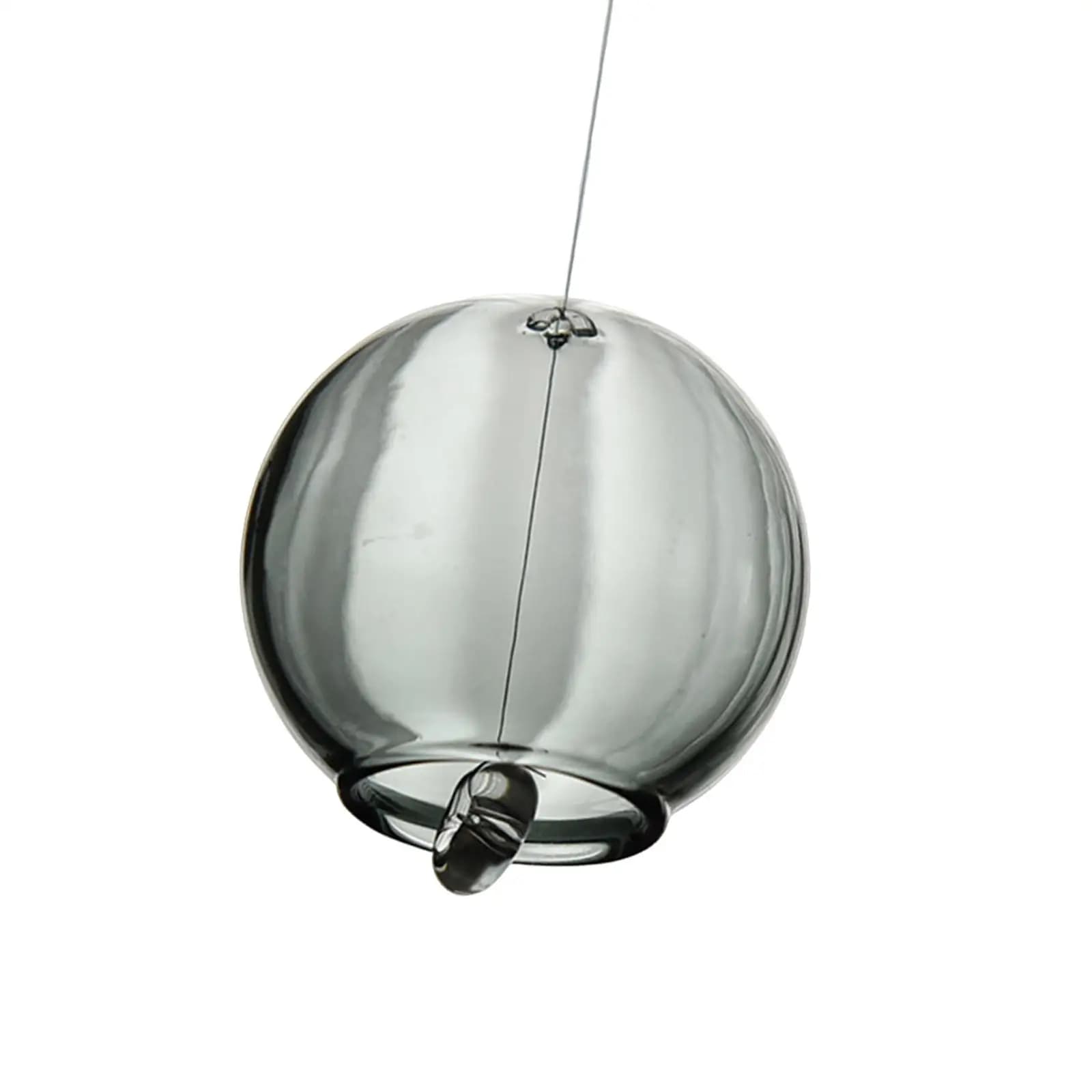 Cloche à vent traditionnelle en verre borosilicate, diamètre 7 cm, accessoire polyvalent, ouverture
