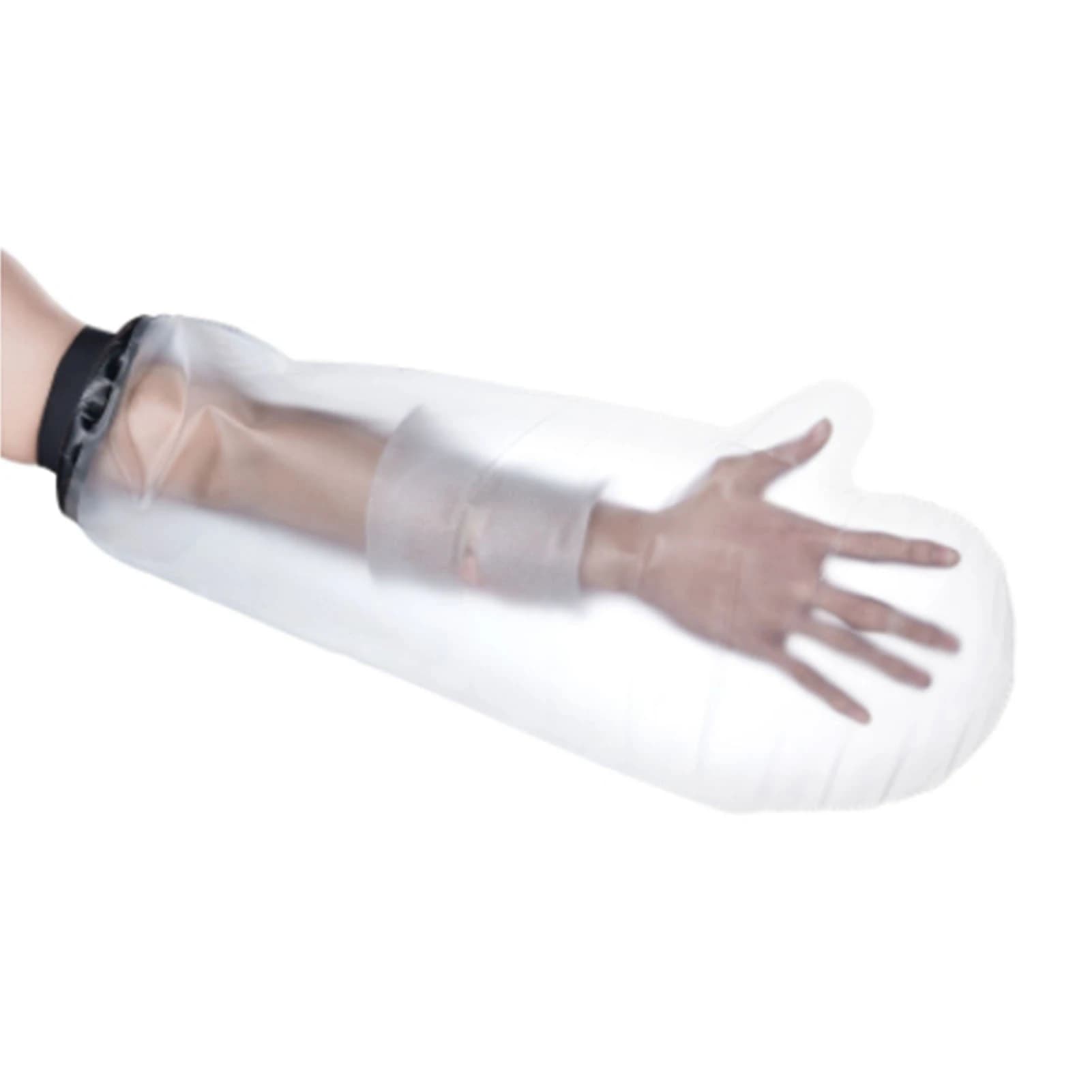 Housse de bain imperméable en PVC Transparent pour enfants, housse de protection pour bras de douche
