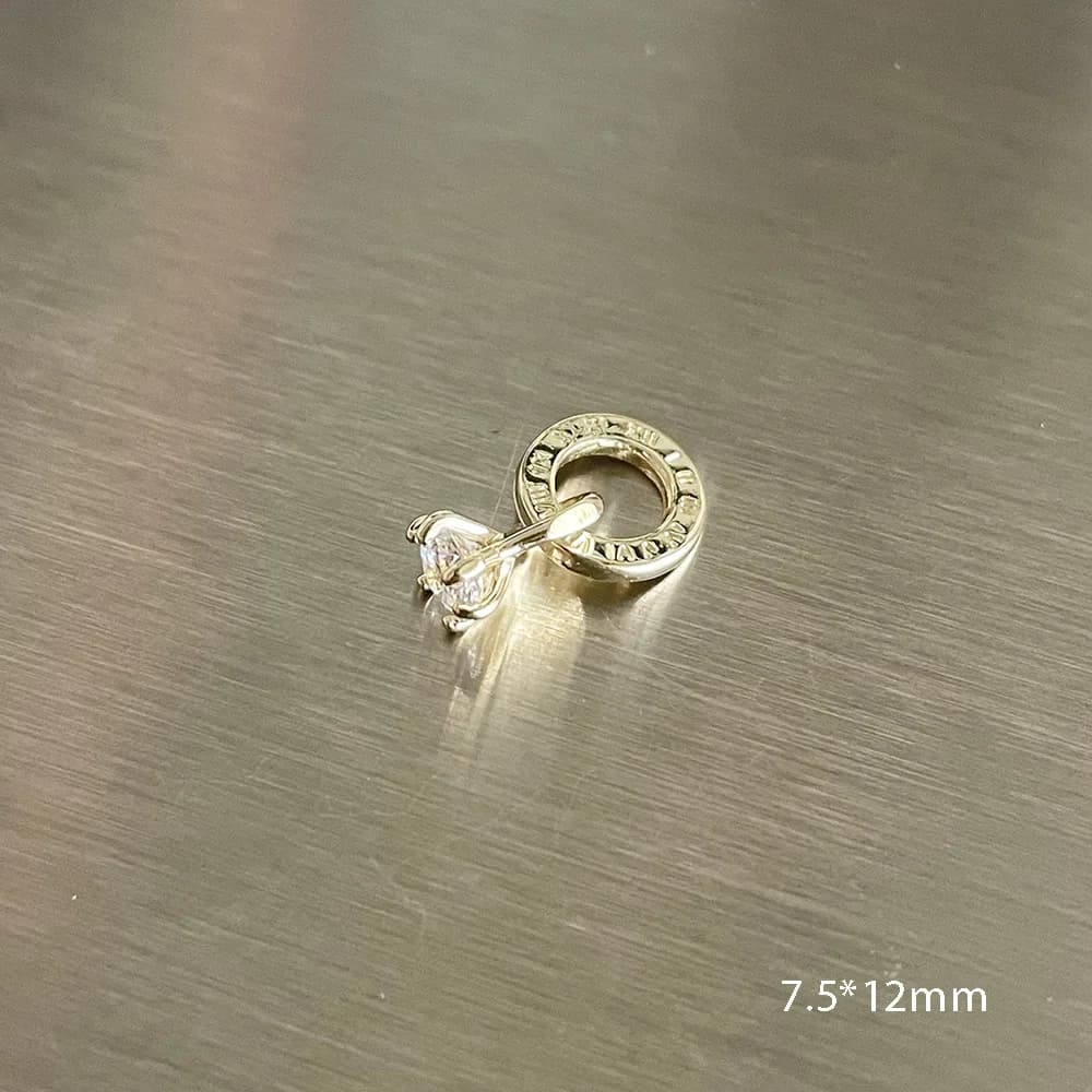 -Carrel romantique-pendentifs dorés de luxe médiéval, bijoux en cristal de Zircon scintillant, chiff