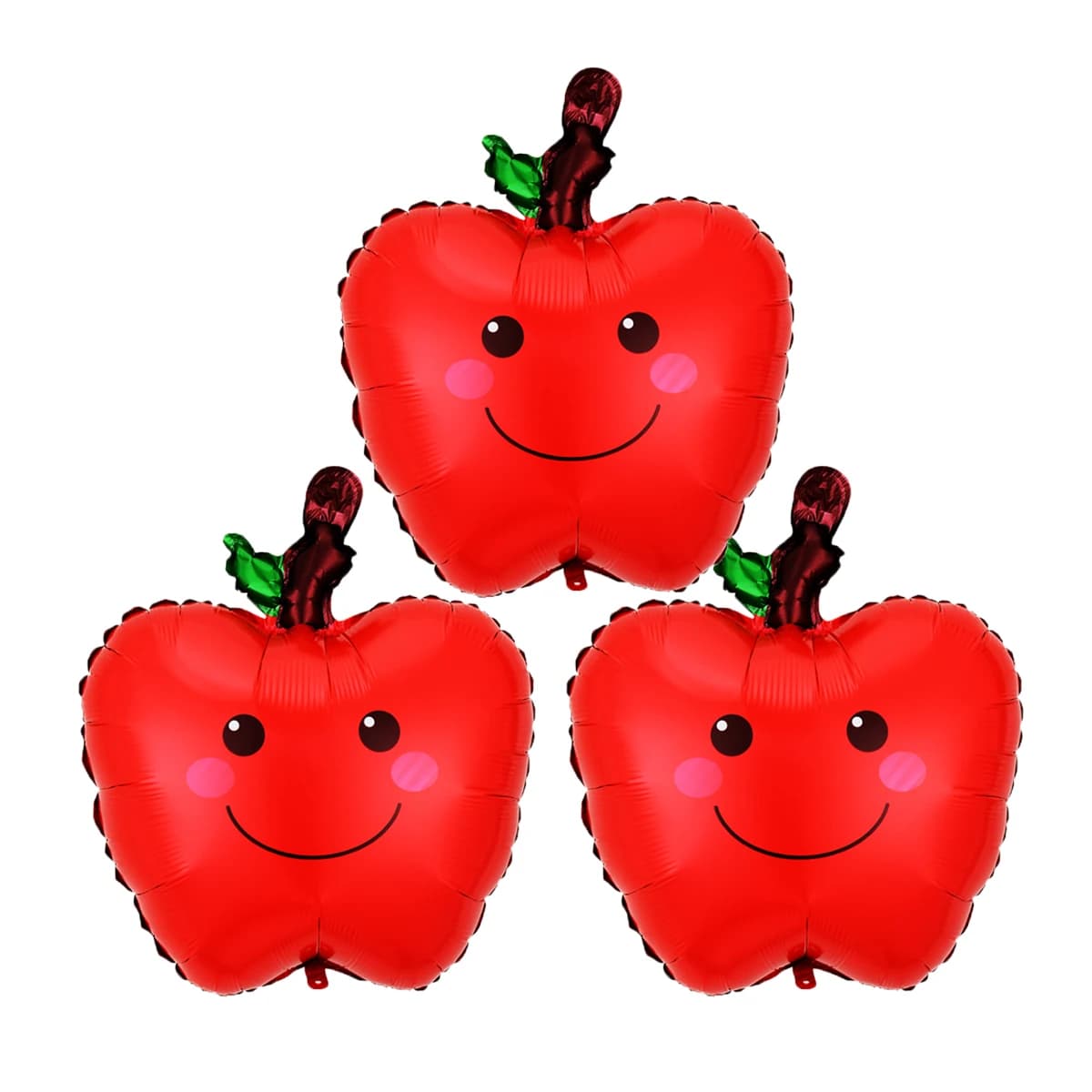 Ballons en aluminium pomme rouge pour la rentrée scolaire, décoration pour la rentrée scolaire, déco