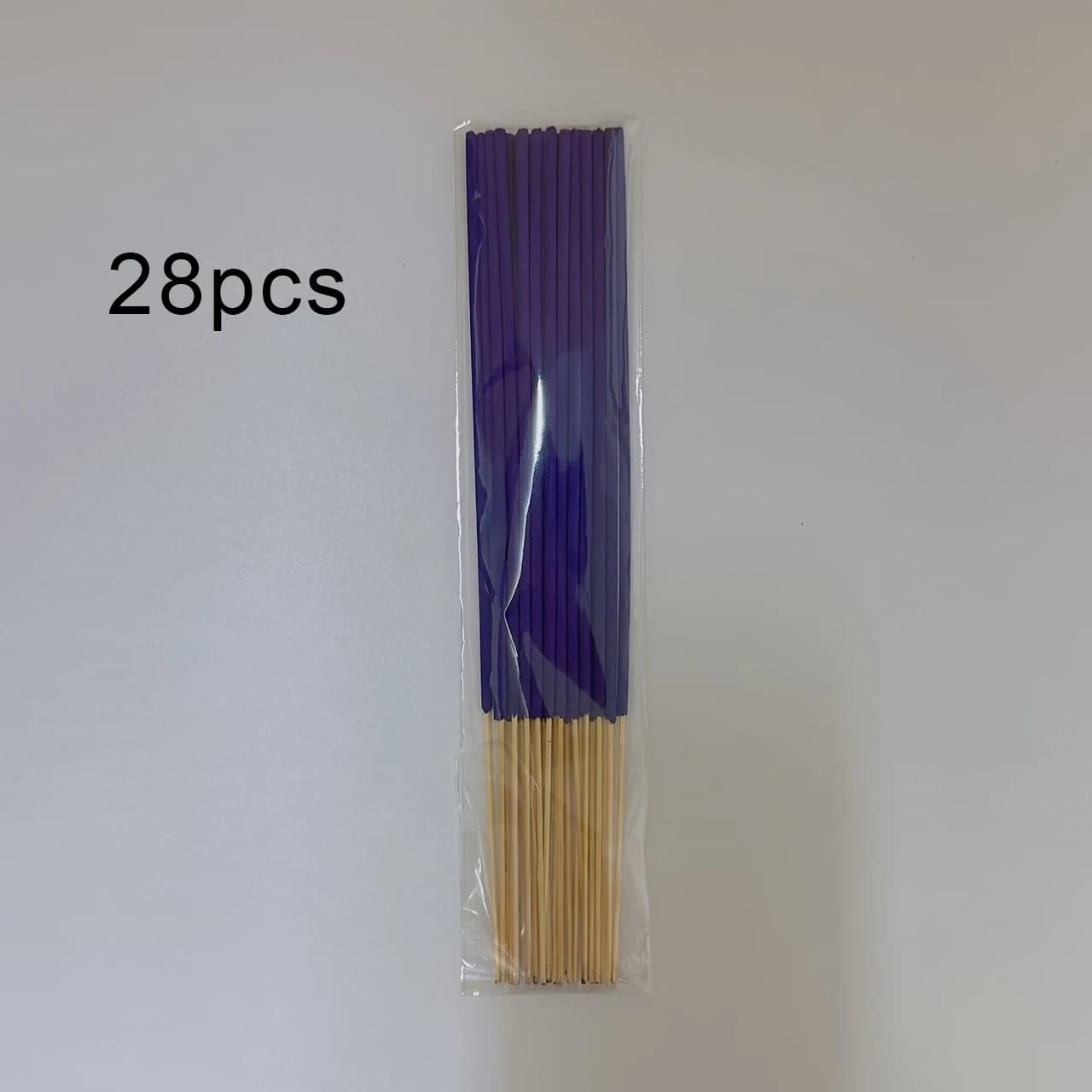 Bâtonnets d'encens en bois parfumés à la lavande, expérience de méditation en bois naturel de 50 min