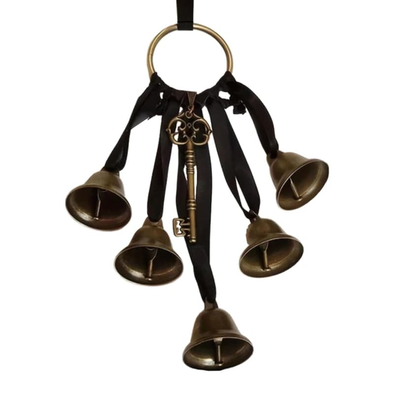 Décoration de cloche de délice de sorcière, décoration de bouton de porte de chambre à la maison, mu