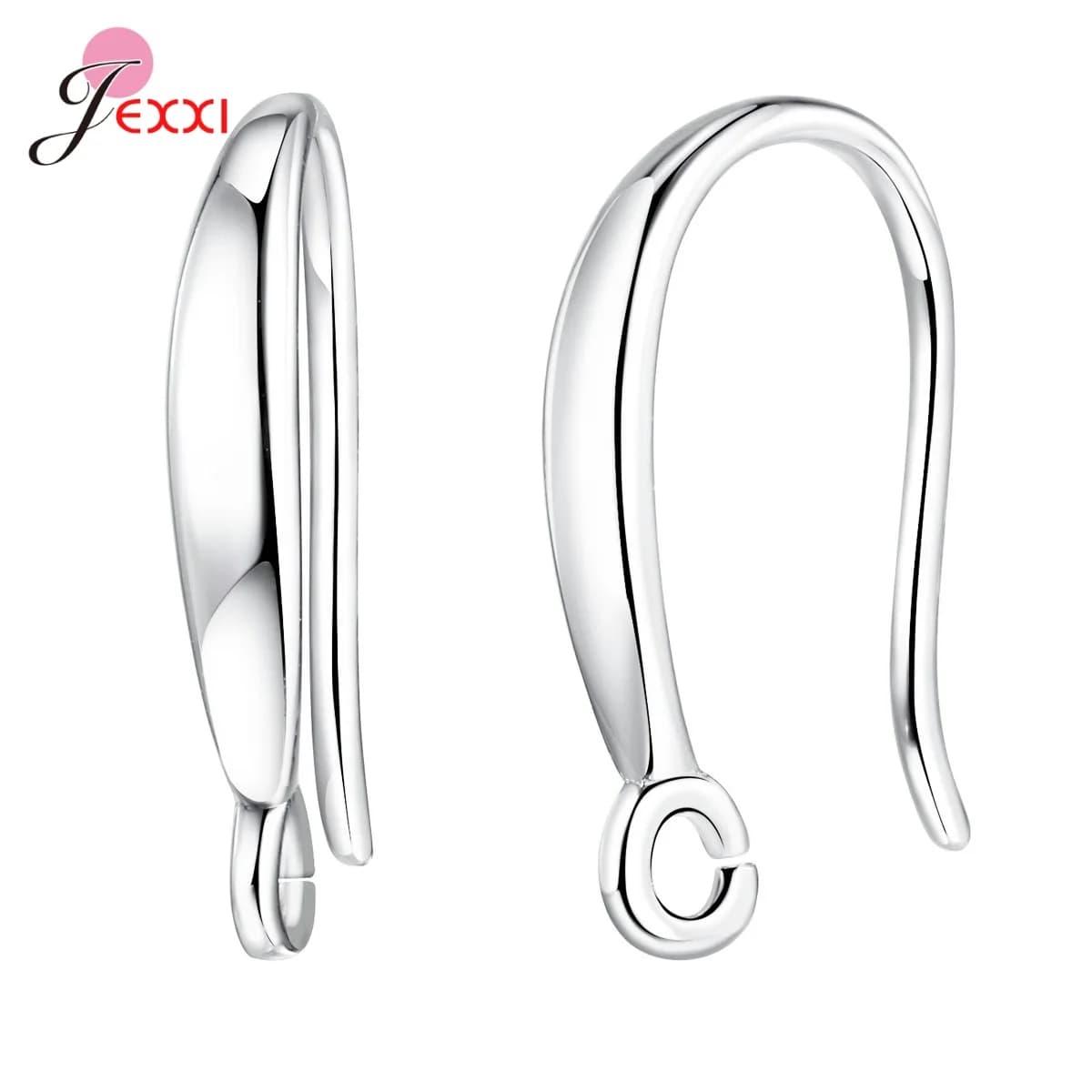 Boucles d'Oreilles Originales en Argent Sterling 100, Composants de Bijouterie Faits à la Main, DIY,