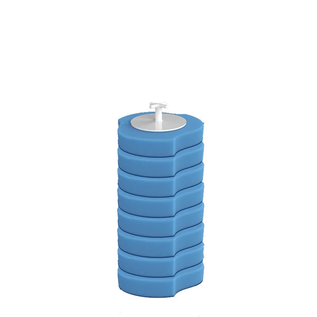 Outils de nettoyage de salle de bain pour frotter les murs, 16 têtes de brosse pour dissoudre et rem