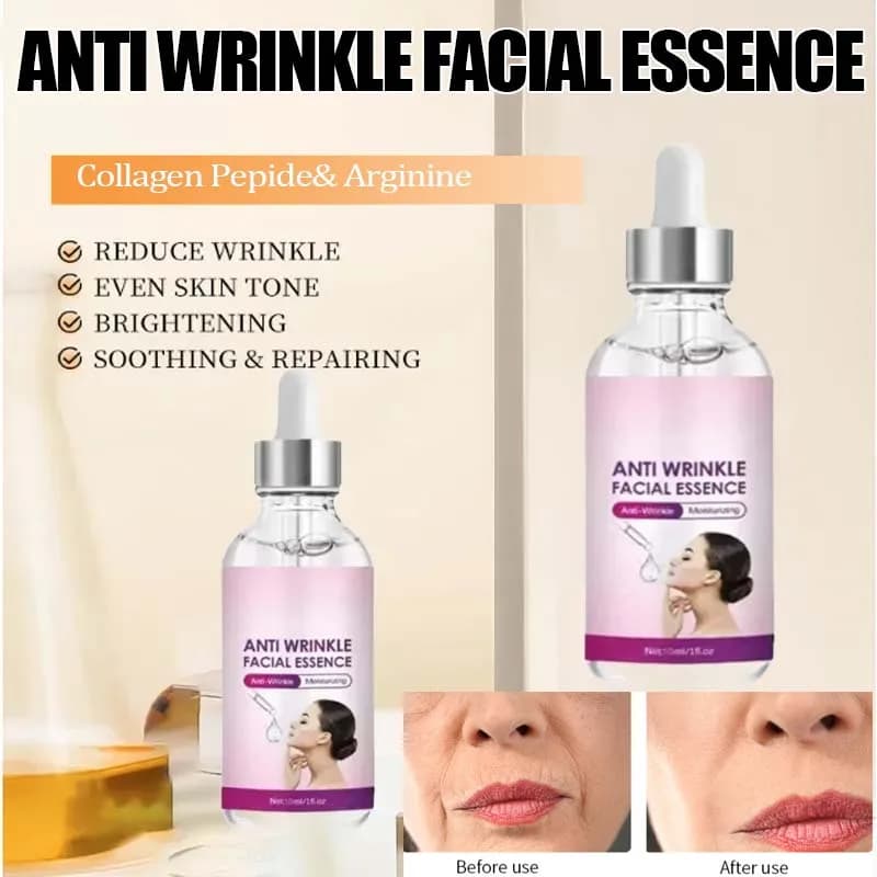 Effet Anti-rides instantané, élimine les rides du visage, sérum hydratant pour les ridules autour de