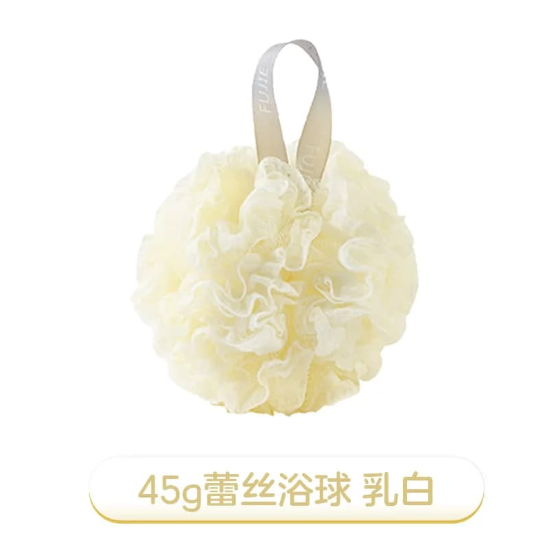 Grande boule de bain en dentelle, sans se disperser, en forme de fleur, pour fille, bulle de bain, f