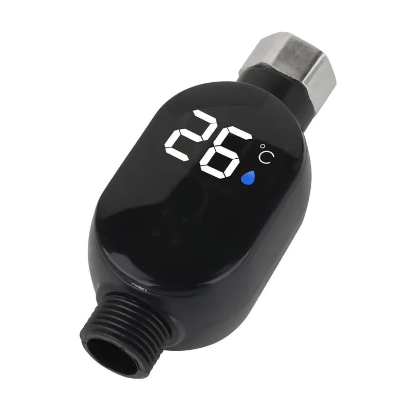 Thermomètre de douche numérique à lecture instantanée pour salle de bain 0 ℃ ~99 ℃   Appareil de mes
