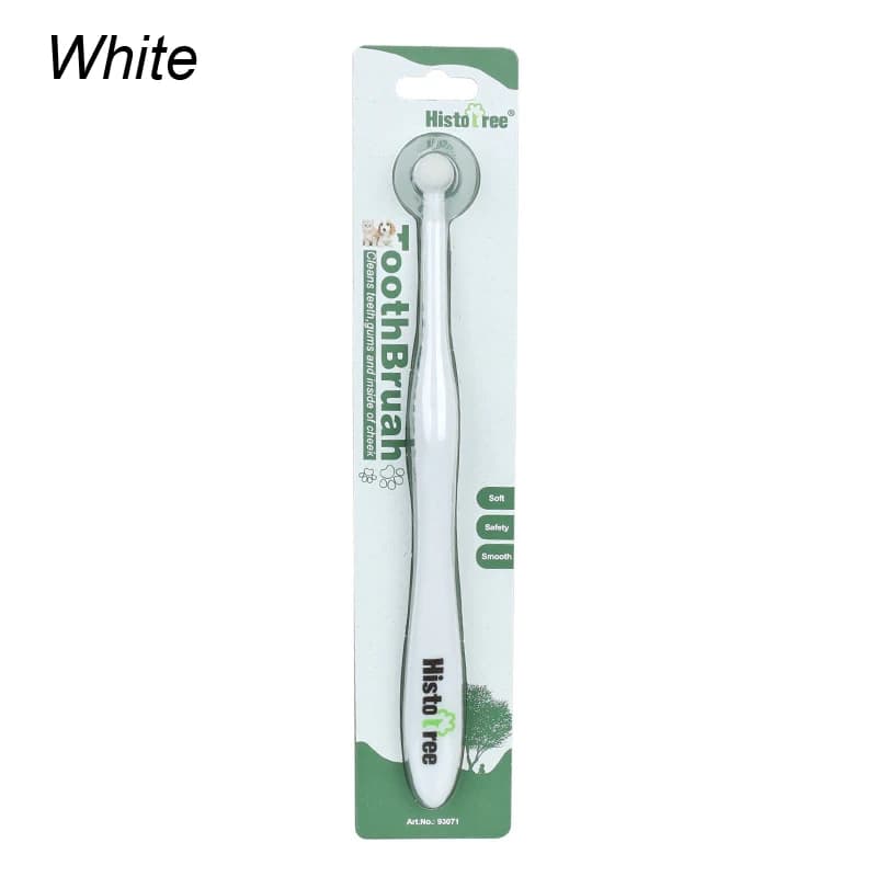 Brosse à dents à tête ronde pour animaux de compagnie, élimine la mauvaise haleine et le tartre, soi