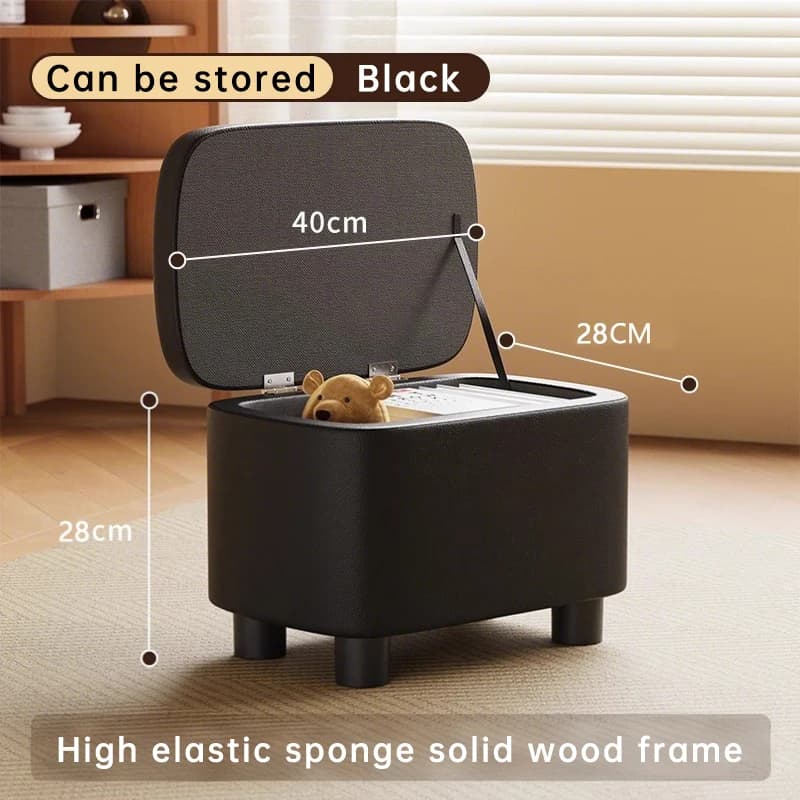 Moderne Simple organisateur tabouret poufs créatif ménage confortable canapé rembourré salon canapé 