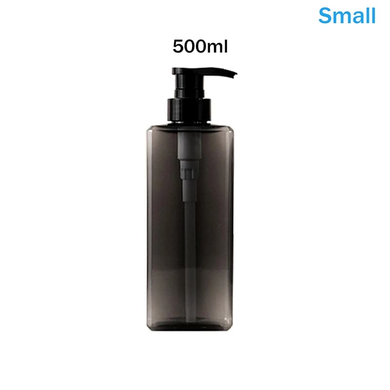 Distributeurs de savon carrés pour salle de bain, 400/500ml, rechargeable, support de Gel douche, sh