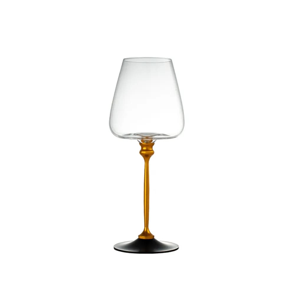 Verres à vin rotatifs uniques en verre transparent 500 ml, base épaissie, gobelet en cristal, suppor