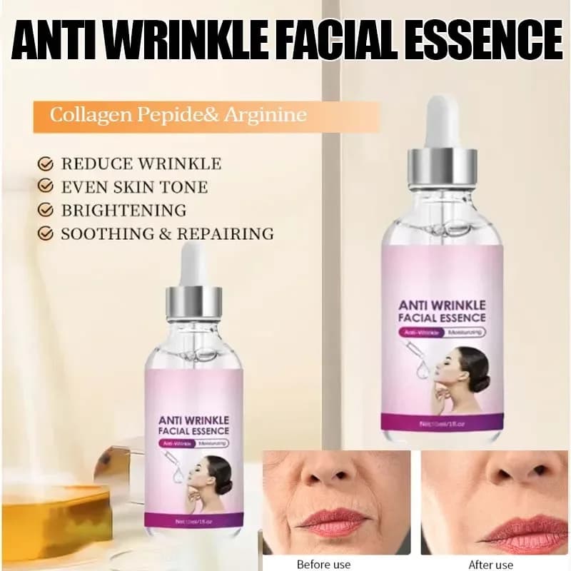 Effet Anti-rides instantané, élimine les rides du visage, sérum hydratant pour les ridules autour de