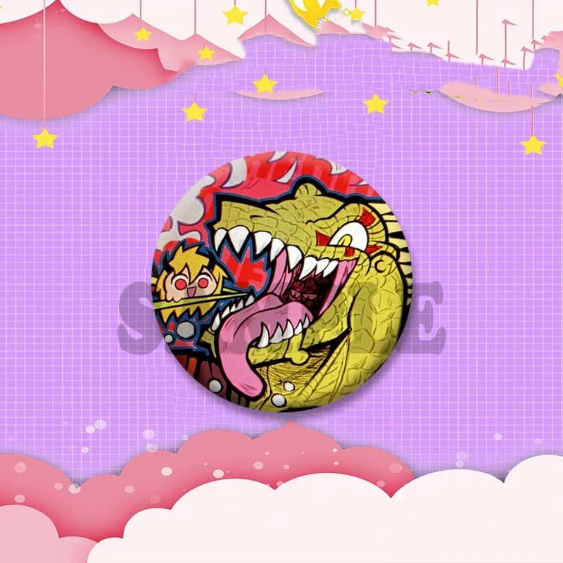 Broche à monnayeur mignonne Anime Dorohedoro, épingles souples Kaiman Nikaido, badges pour sac à dos