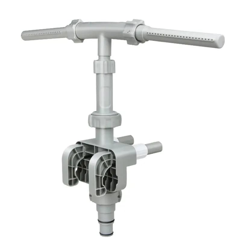 Fontaines à double cascade pour piscine hors sol, 360 °   Arroseur de piscine réglable, compatible a