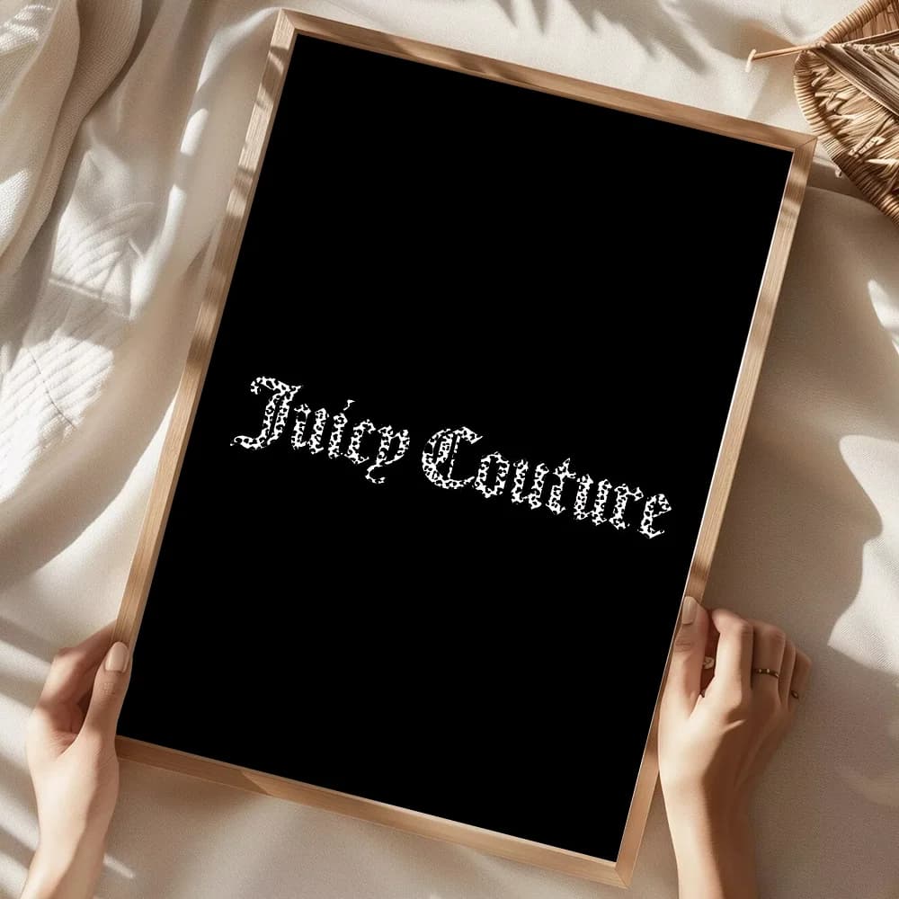 Affiche J-Juicy C-Couture, décoration artistique pour la maison, le salon, la chambre à coucher, le 