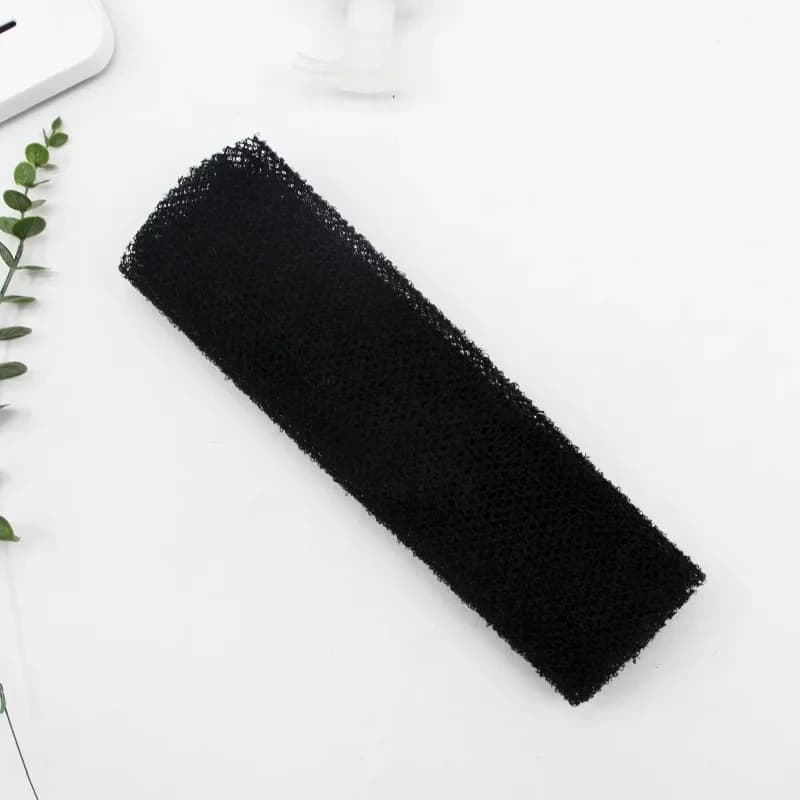 Éponge de bain en filet africain en maille, longue bande, épurateur de douche absorbant l'eau, mouss
