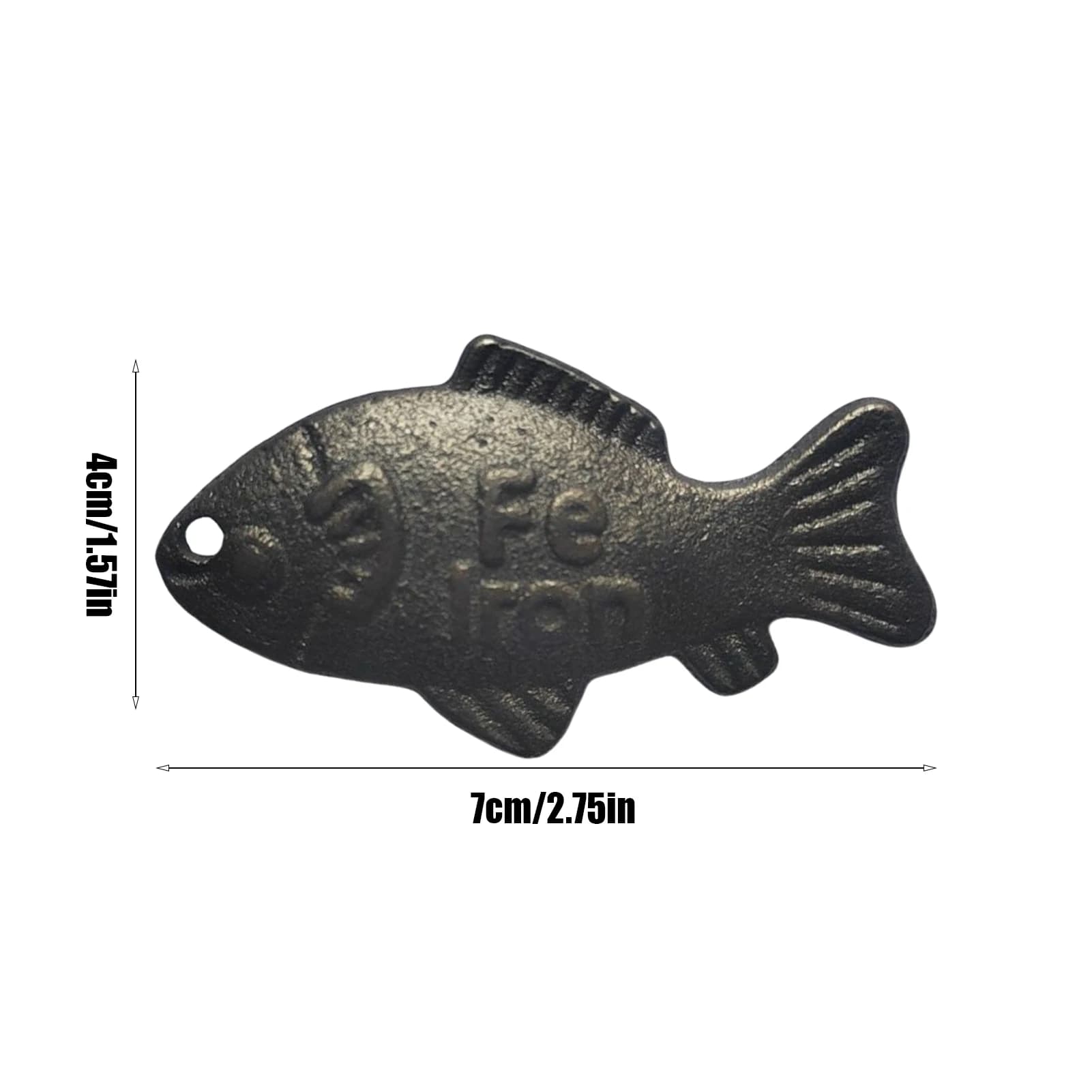 2 pièces de poisson en fer, source naturelle de fer, efficace contre la carence en fer chez les enfa