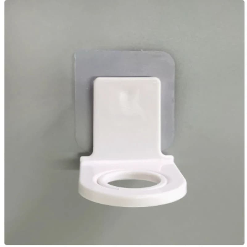 Organisateur mural pour salle de bain - Étagère auto-adhésive pour flacons de shampoing, support pou