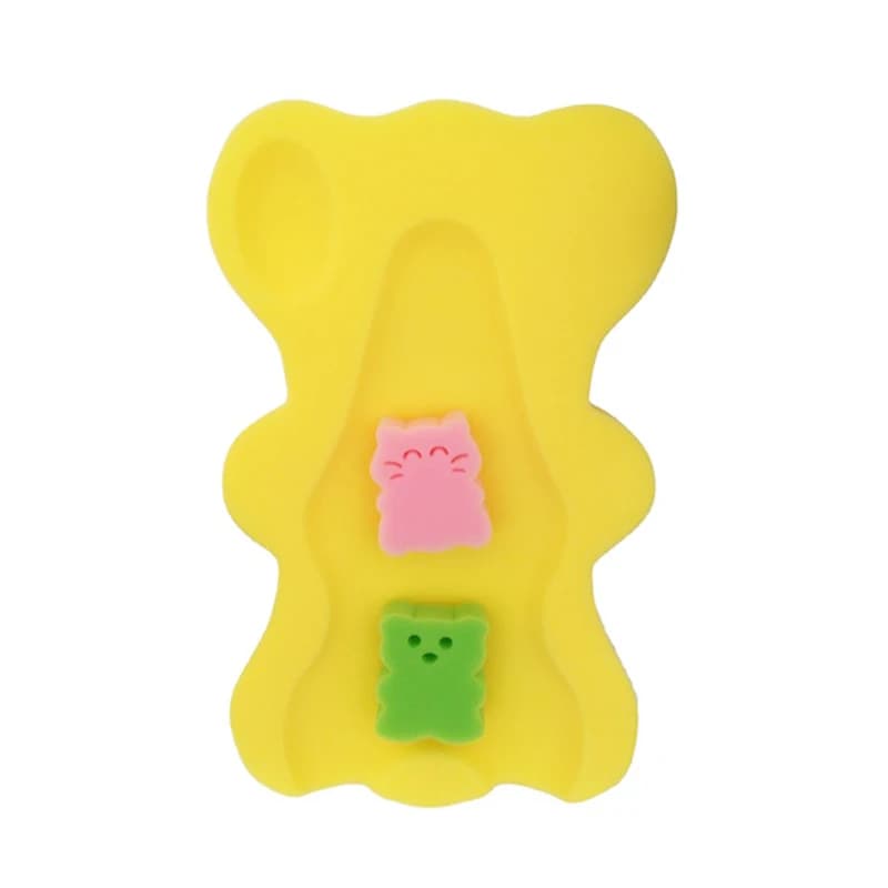 Éponge Polymères de Bain pour Bébé, Non-ALD, Antidérapante, Coussin de Bain pour Nourrisson, Siège p